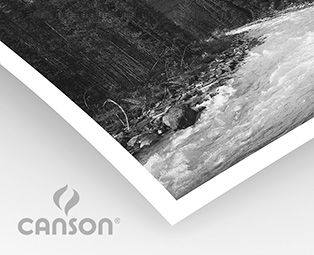 Platine Fibre Infinity Canson 310g (sur Epson Noir et Blanc)