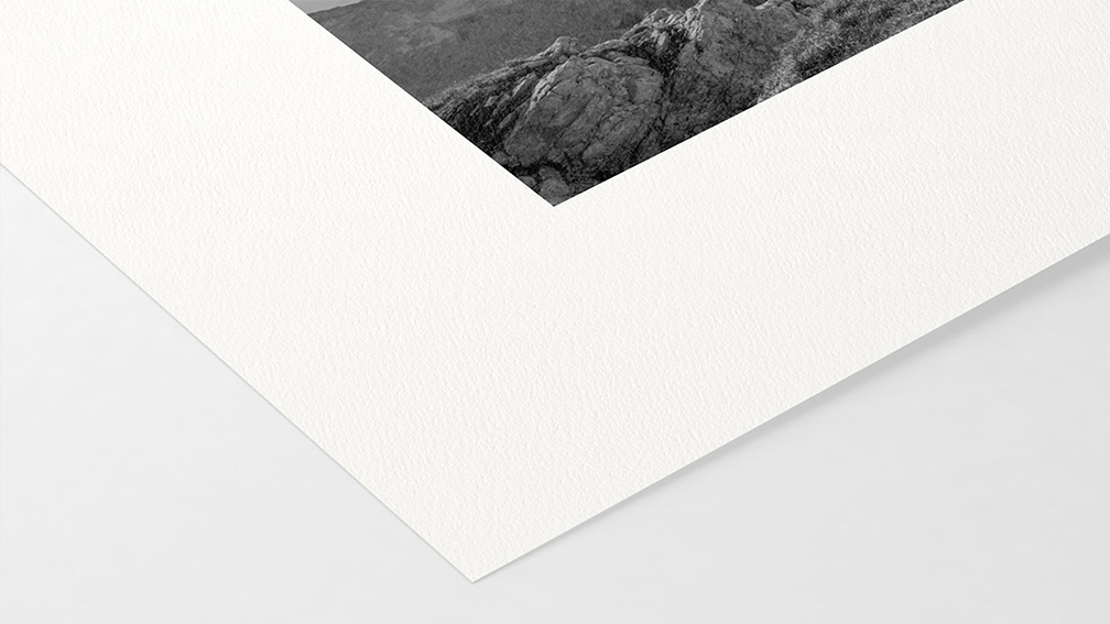 Bright White Hahnemühle 310g (sur Epson Noir et Blanc)}